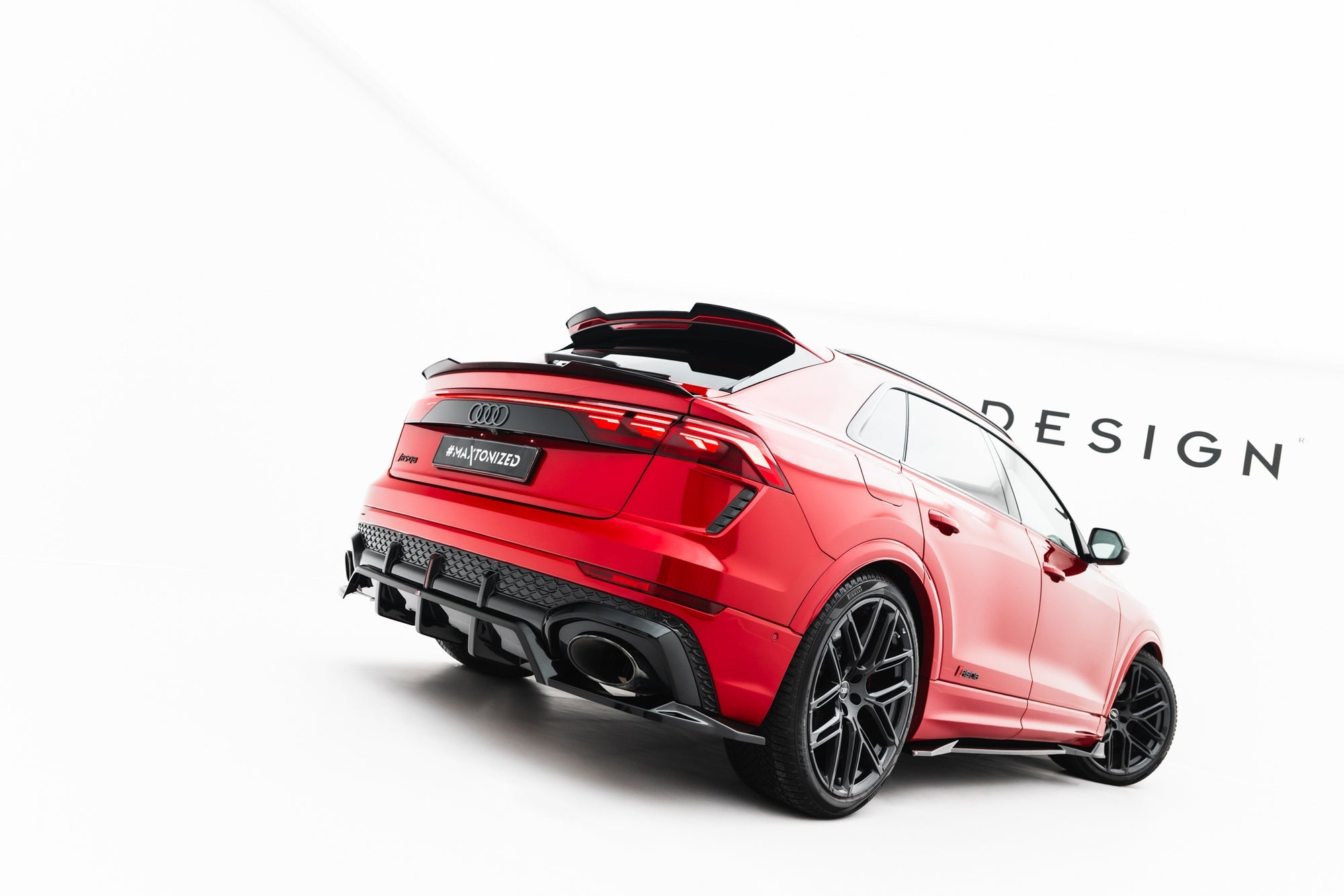 Maxton Design Lower Spoiler Cap V.2 para Audi RSQ8 Mk1 Facelift - imagen 3