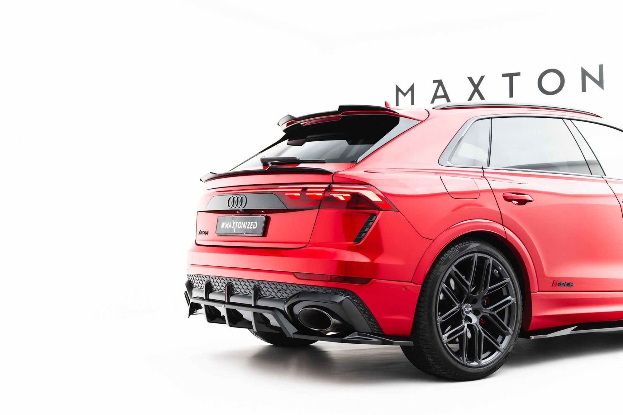 Maxton Design Lower Spoiler Cap V.2 para Audi RSQ8 Mk1 Facelift - imagen 4