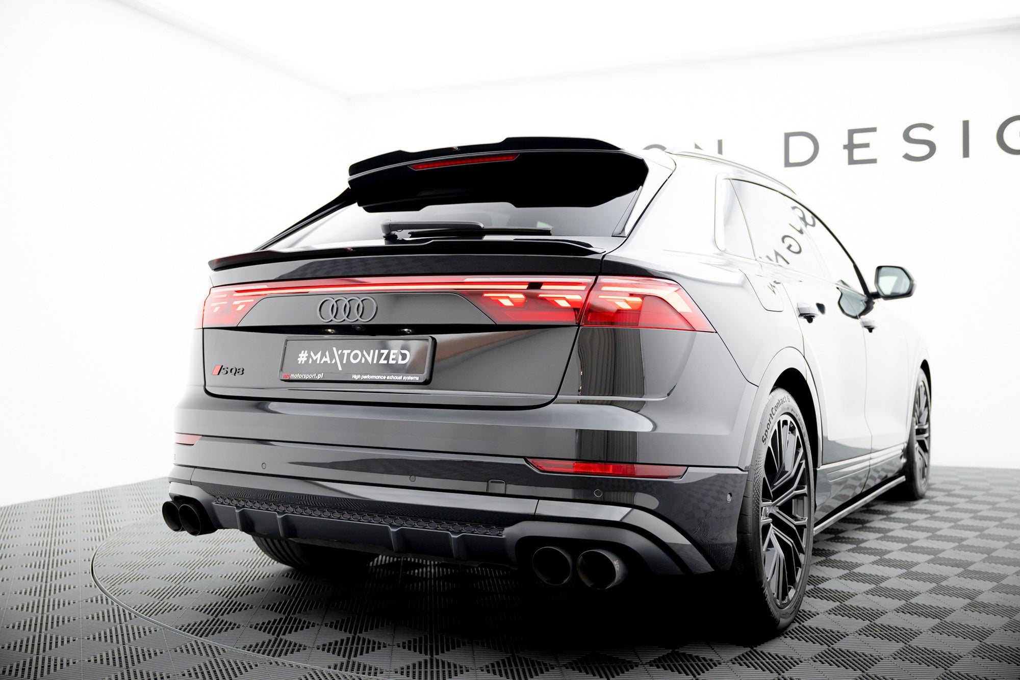 Maxton Design Lower Spoiler Cap V.1 para Audi RSQ8 Mk1 Facelift - imagen 2