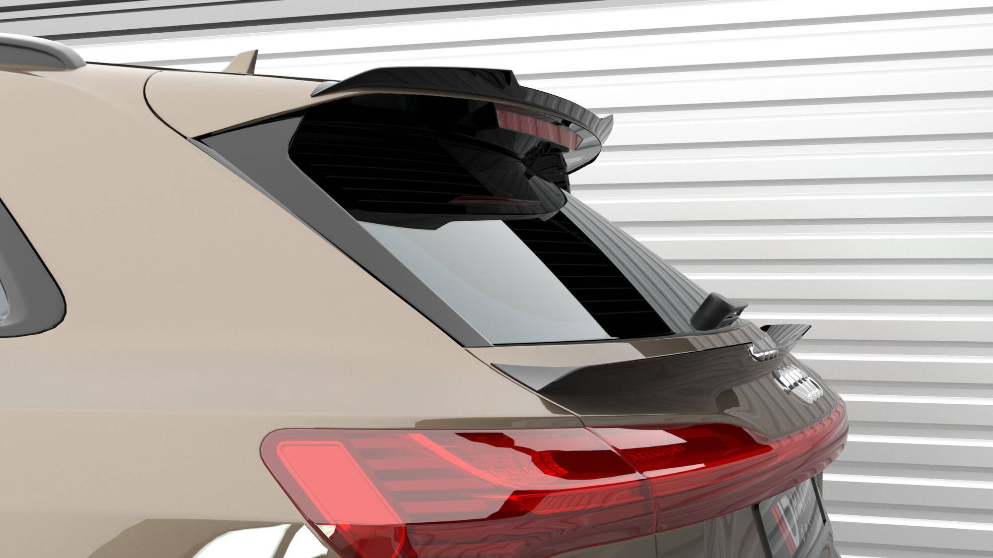 Maxton Design Lower Spoiler Cap para Audi e-tron - imagen 4