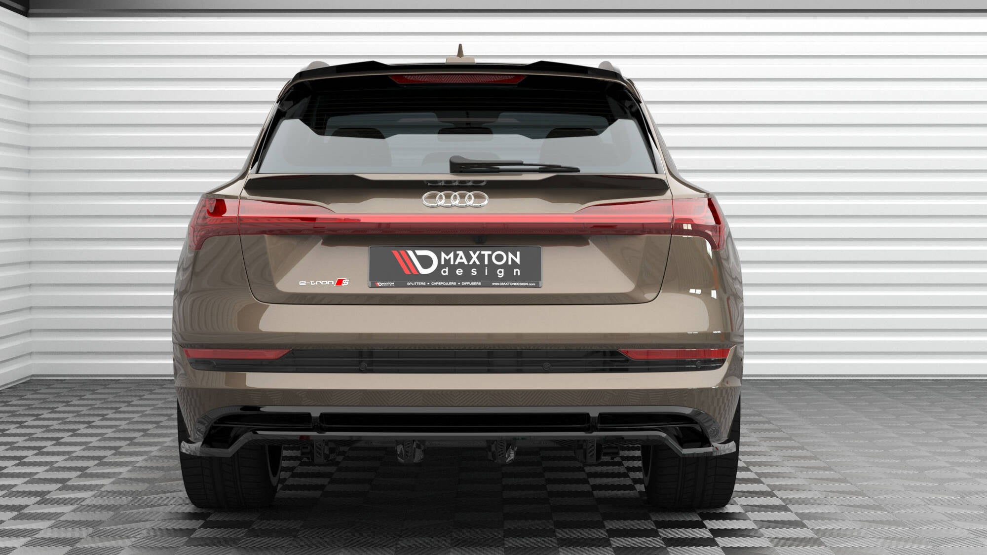 Maxton Design Lower Spoiler Cap para Audi e-tron - imagen 5