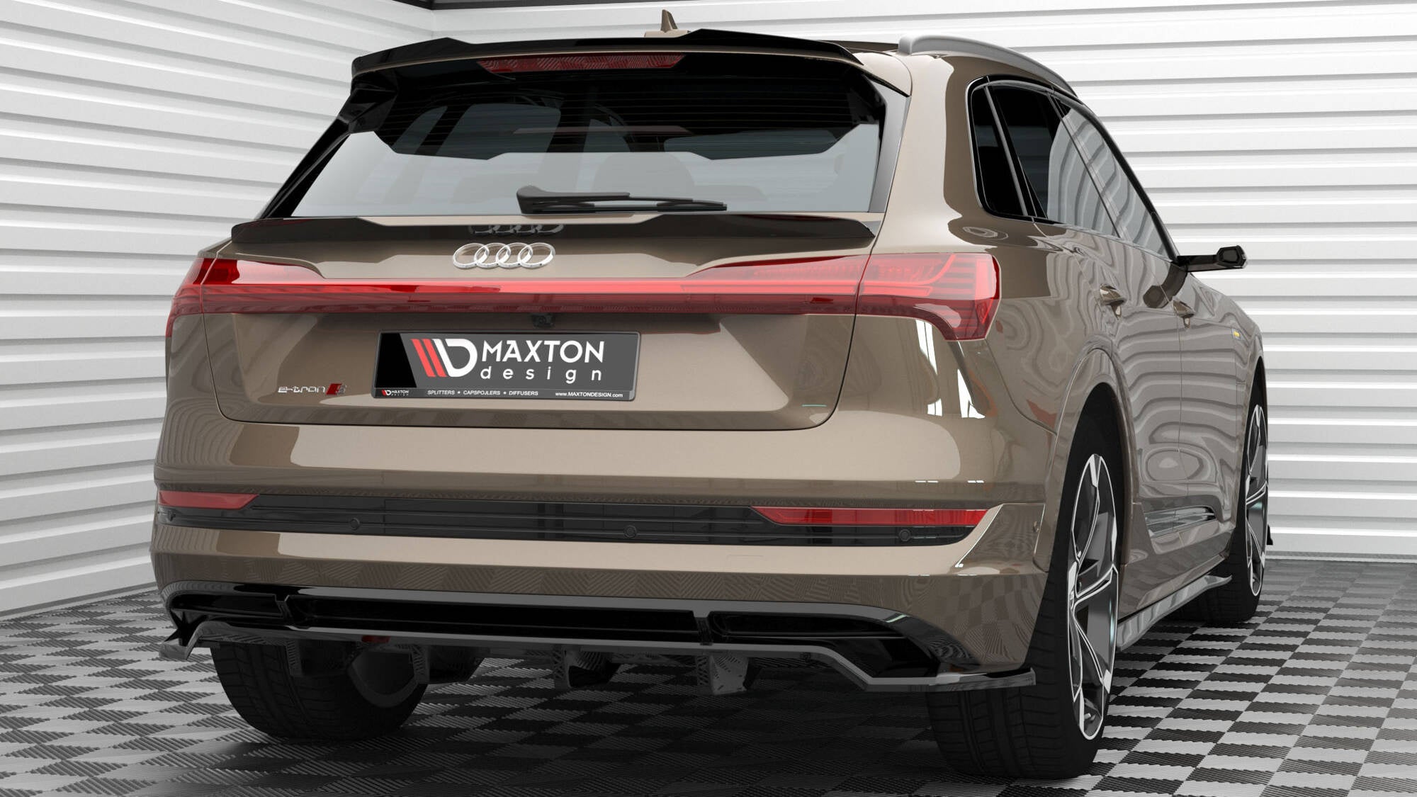Maxton Design Lower Spoiler Cap para Audi e-tron - imagen 6