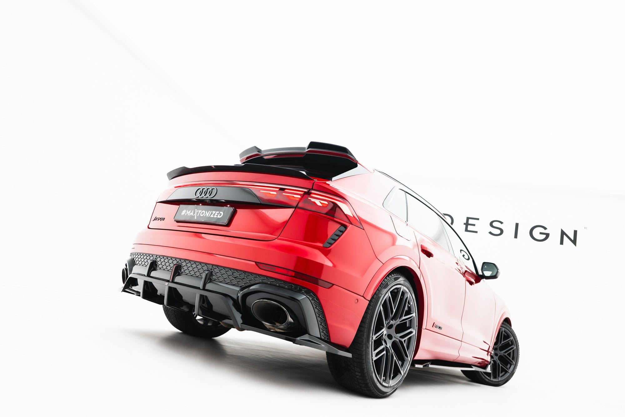 Maxton Design Lower Spoiler Cap V.1 para Audi RSQ8 Mk1 Facelift - imagen 5