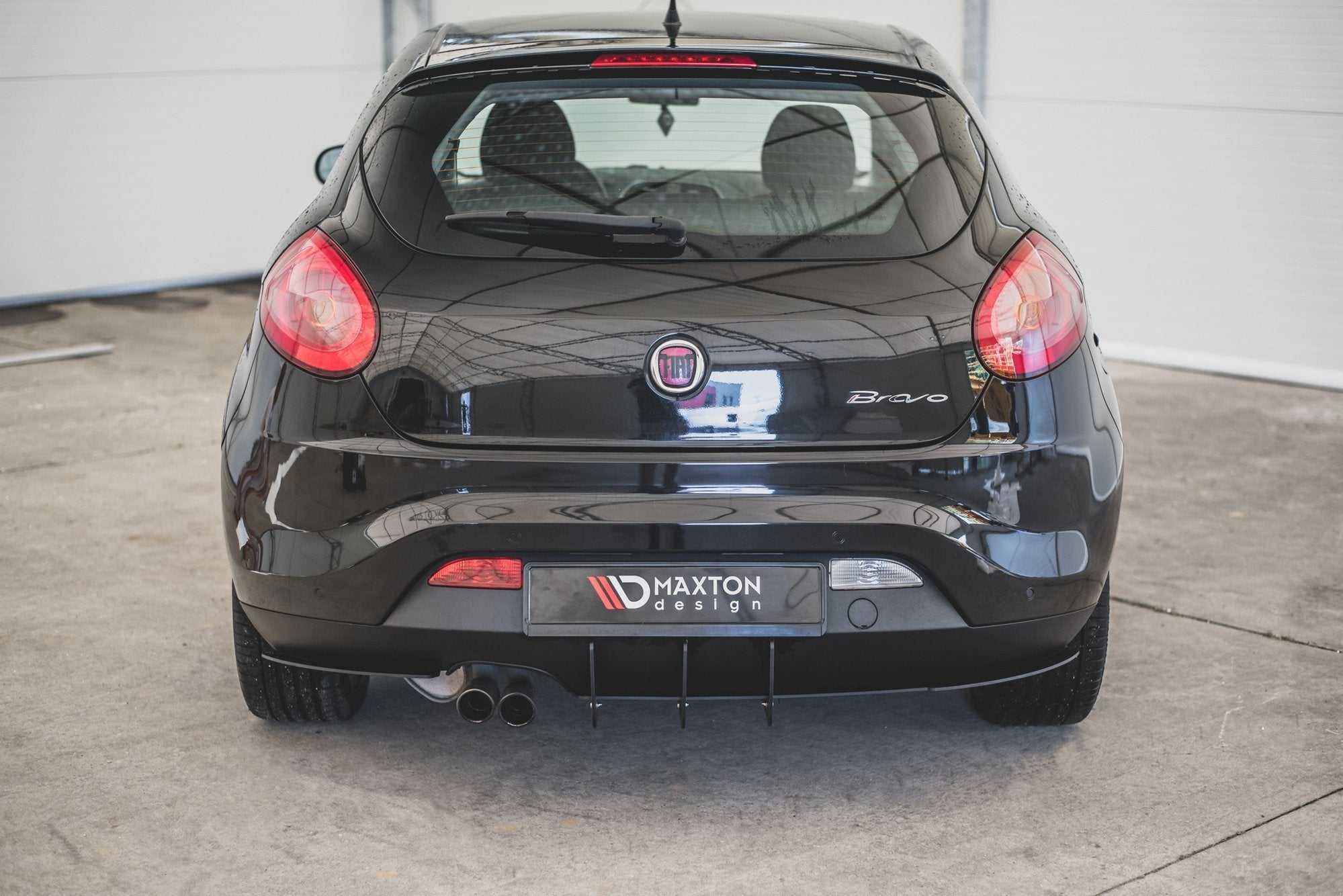 Maxton Design Difusor trasero para Fiat Bravo Sport Mk.2 - imagen 2