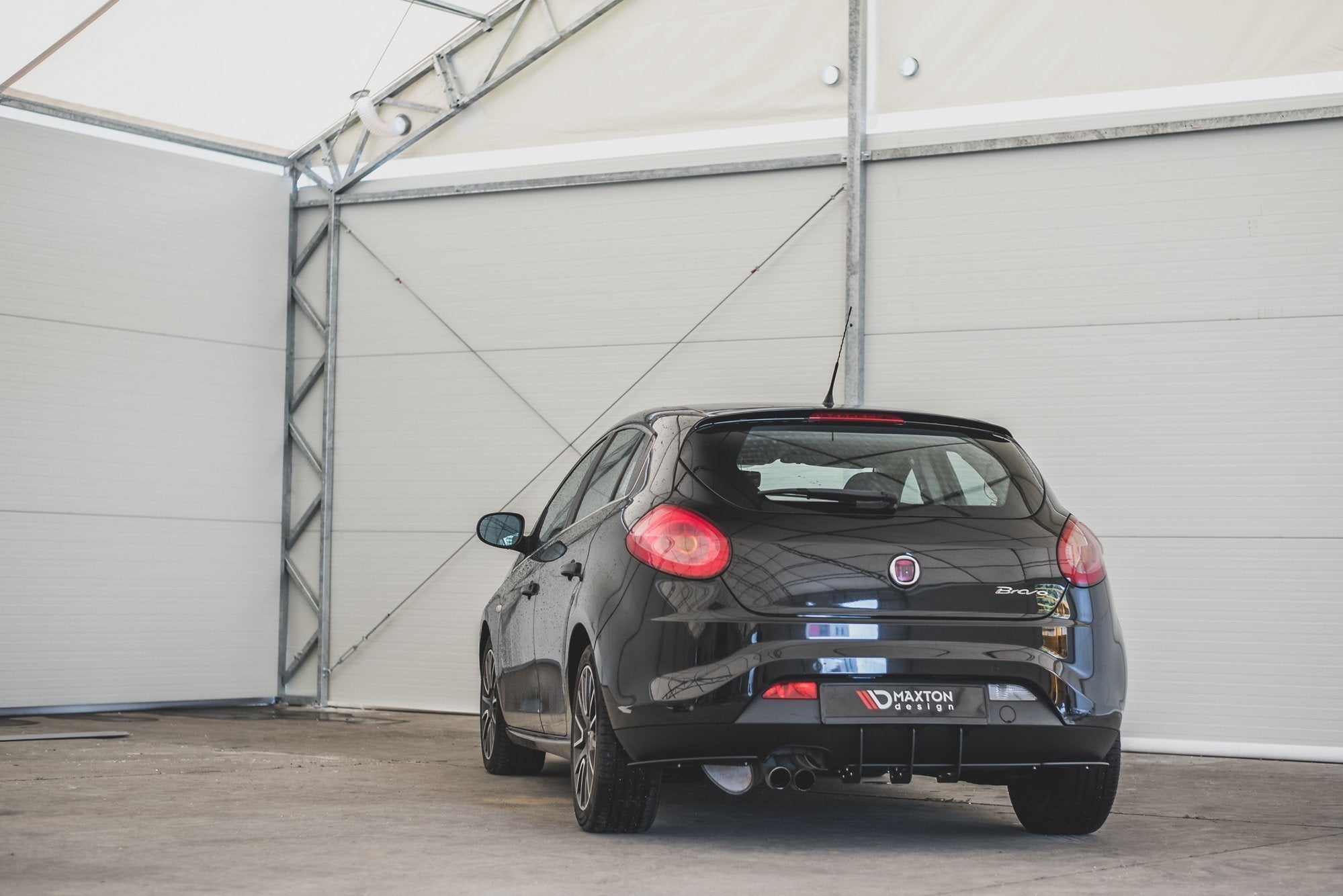 Maxton Design Difusor trasero para Fiat Bravo Sport Mk.2 - imagen 4