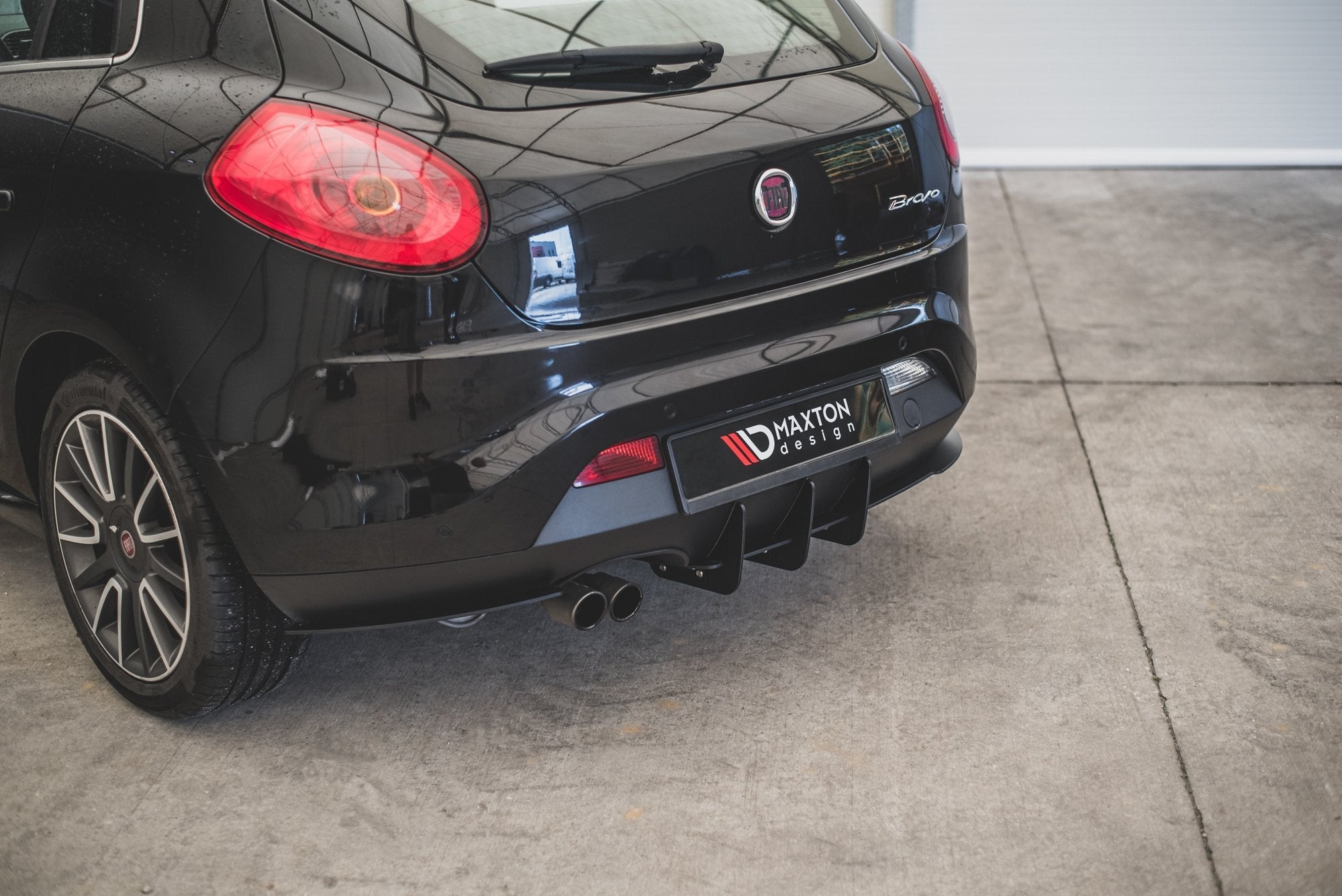 Maxton Design Difusor trasero para Fiat Bravo Sport Mk.2 - imagen 3