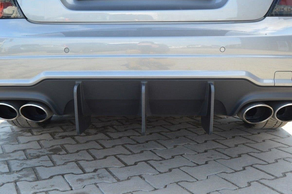 Maxton Design Difusor trasero V.1 para Mercedes C W204 AMG-Line (Facelift) - imagen 1