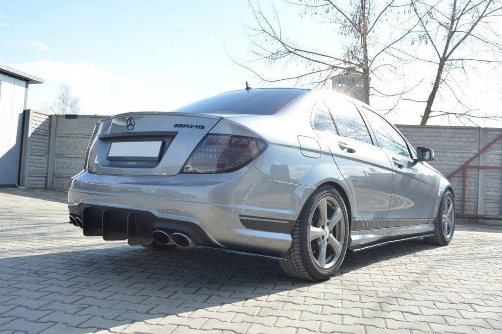 Maxton Design Difusor trasero V.1 para Mercedes C W204 AMG-Line (Facelift) - imagen 2
