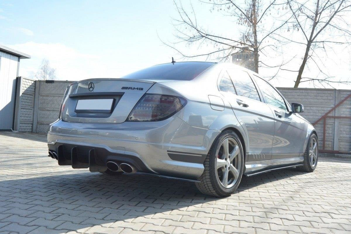 Maxton Design Difusor trasero V.1 para Mercedes C W204 AMG-Line (Facelift) - imagen 2