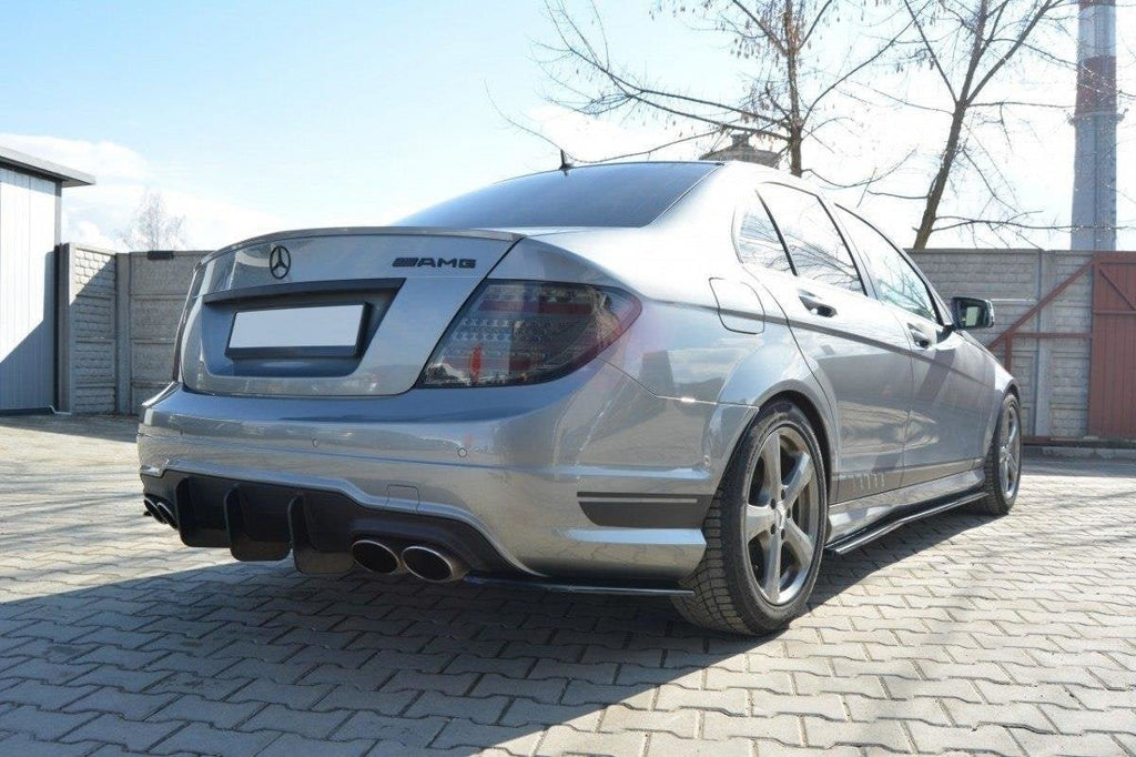 Maxton Design Difusor trasero V.2 para Mercedes C W204 AMG-Line (Facelift) - imagen 2
