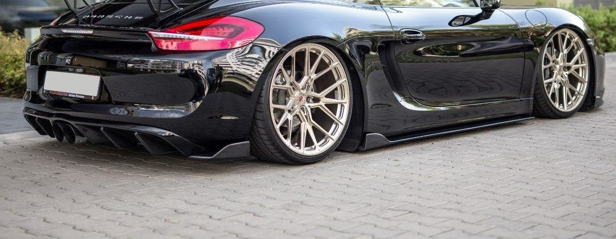 Maxton Design Difusor trasero para Porsche Cayman Mk2 981C - imagen 3