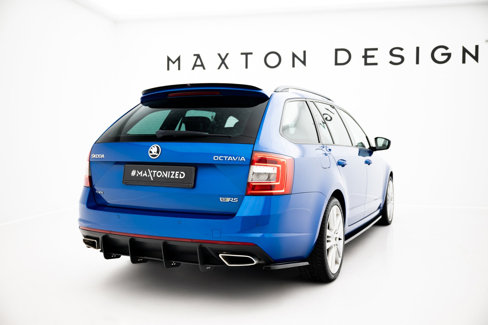 Maxton Design Difusor trasero para Skoda Octavia RS Mk3 / Mk3 Facelift Hatchback / Estate - imagen 2