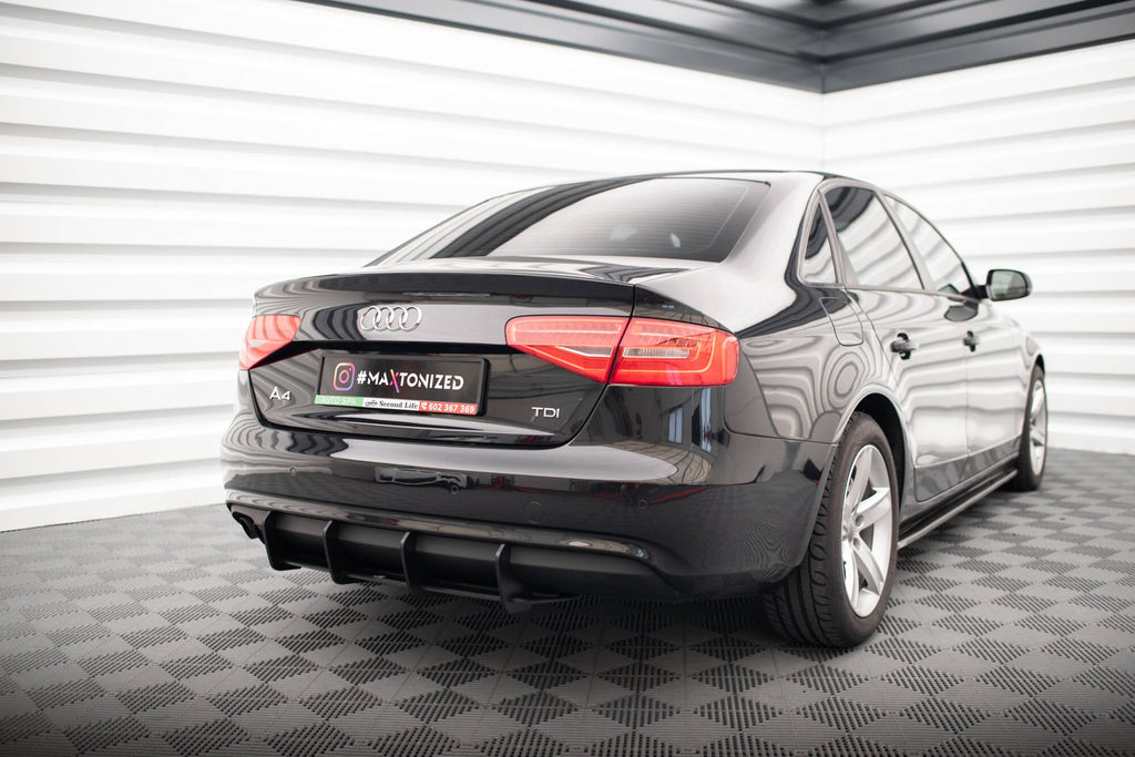 Maxton Design Street Pro Rear Diffuser para Audi A4 B8 Facelift - imagen 2