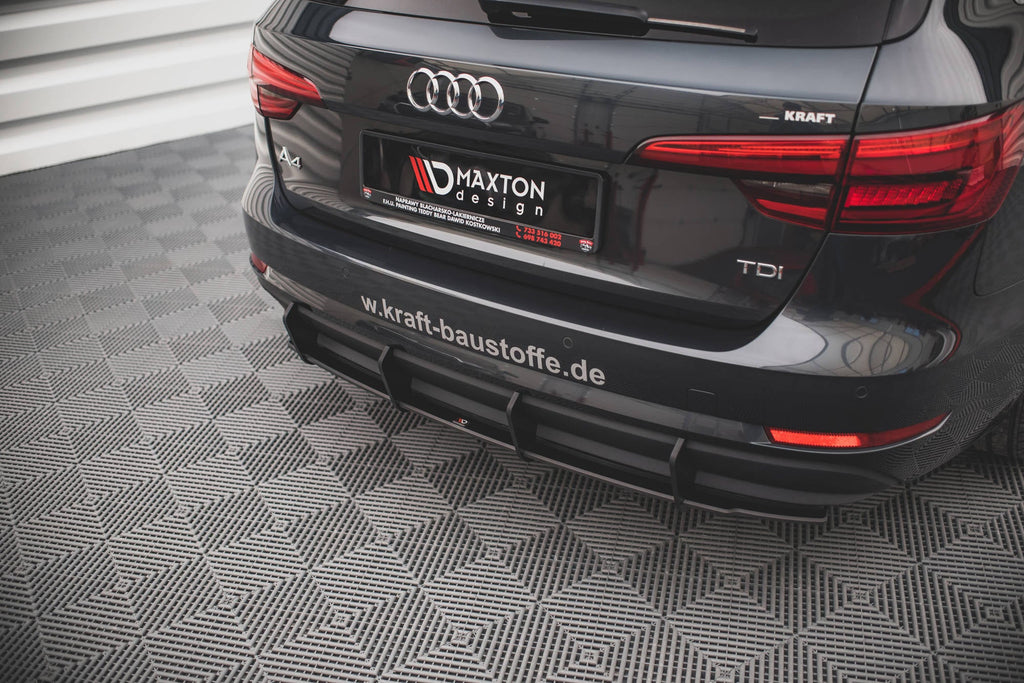 Maxton Design Street Pro Rear Diffuser para Audi A4 B9 - imagen 1