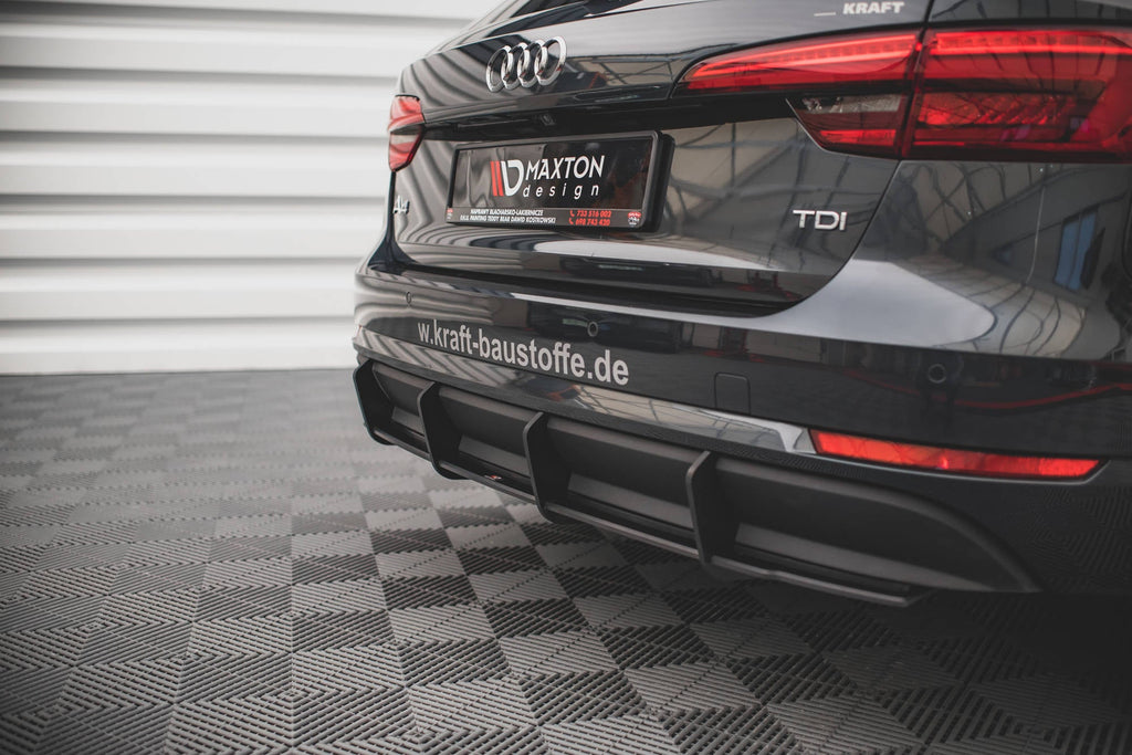 Maxton Design Street Pro Rear Diffuser para Audi A4 B9 - imagen 2