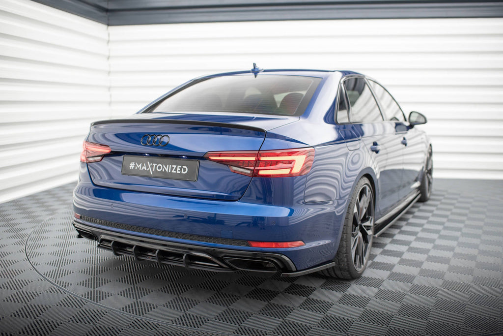 Maxton Design Street Pro Rear Diffuser para Audi A4 Competition B9 - imagen 1