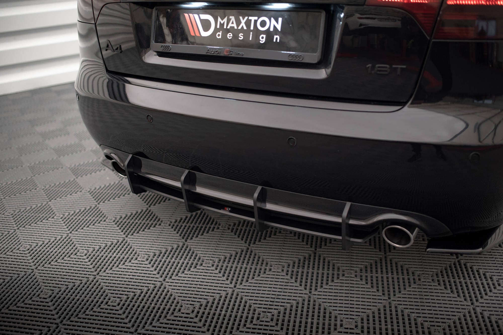Maxton Design Street Pro Rear Diffuser para Audi A4 S-Line B7 - imagen 2