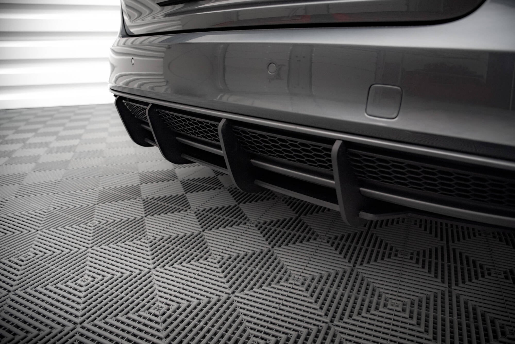 Maxton Design Street Pro Rear Diffuser para Audi A4 S-Line B8 Facelift - imagen 2