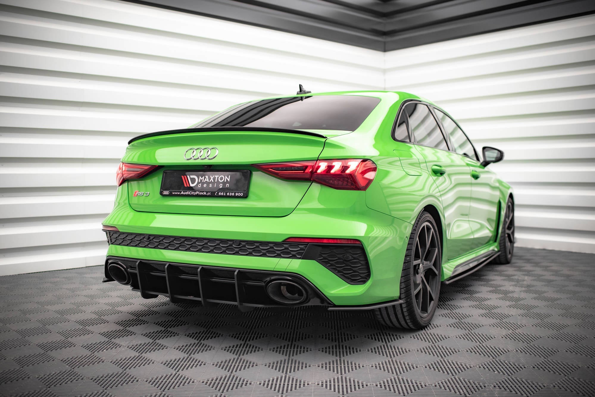 Maxton Design Street Pro Rear Diffuser para Audi RS3 Sedan 8Y - imagen 4