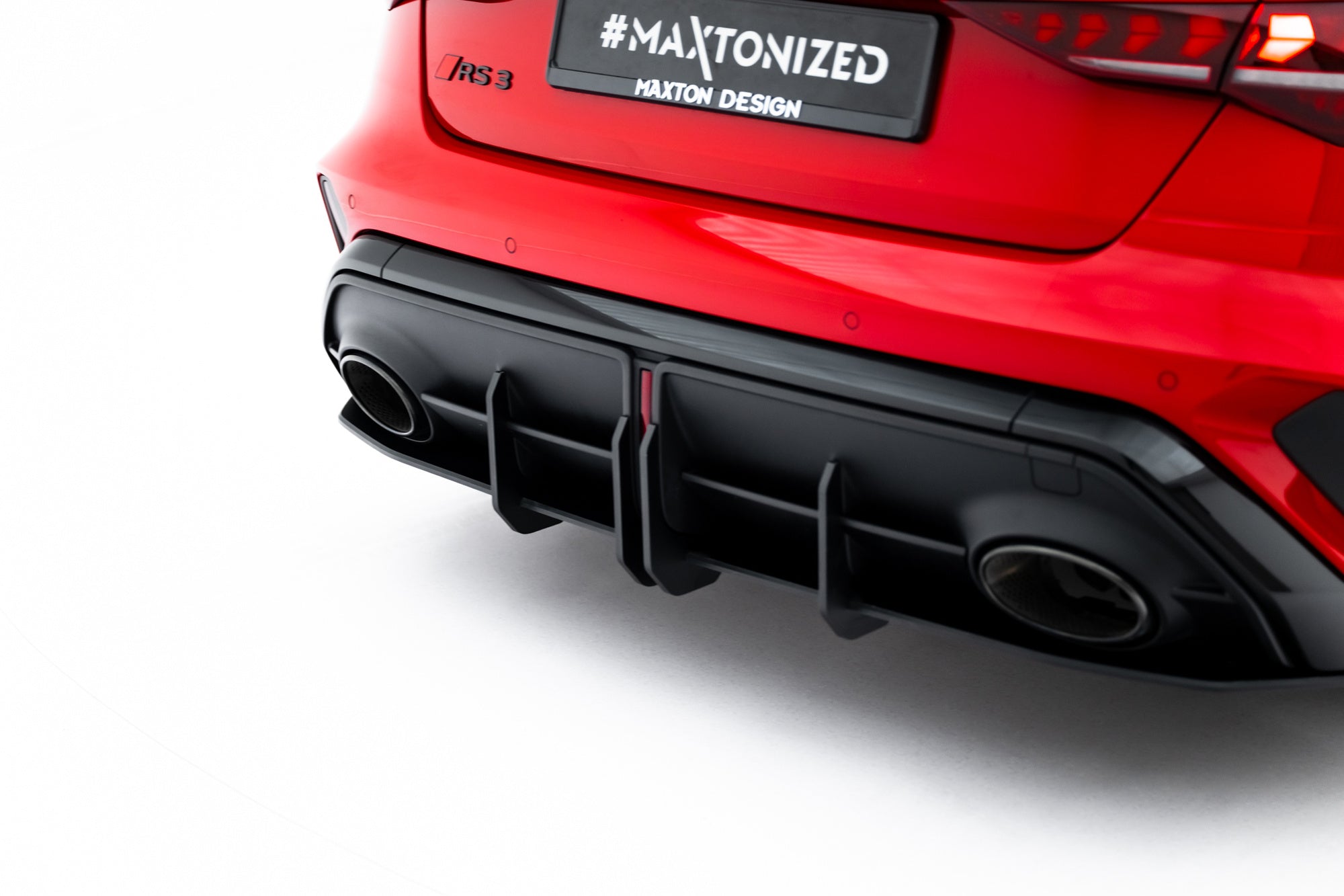 Maxton Design Street Pro Rear Diffuser para Audi RS3 Sedan 8Y Facelift - imagen 4