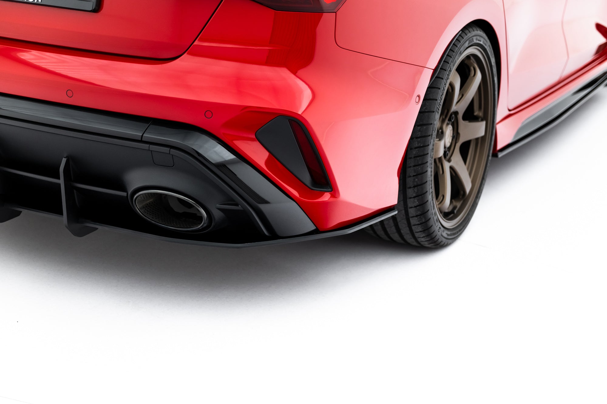 Maxton Design Street Pro Rear Diffuser para Audi RS3 Sedan 8Y Facelift - imagen 5