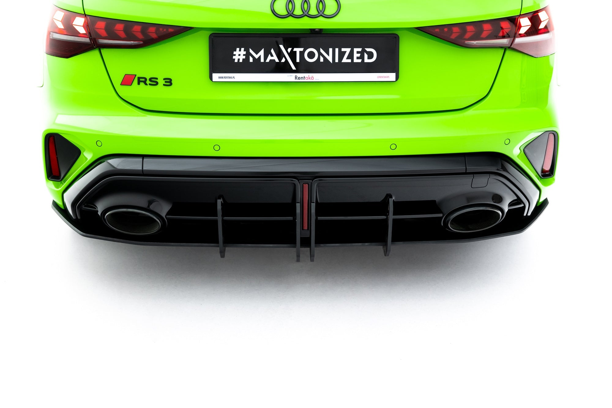 Maxton Design Street Pro Rear Diffuser para Audi RS3 Sportback 8Y Facelift - imagen 2