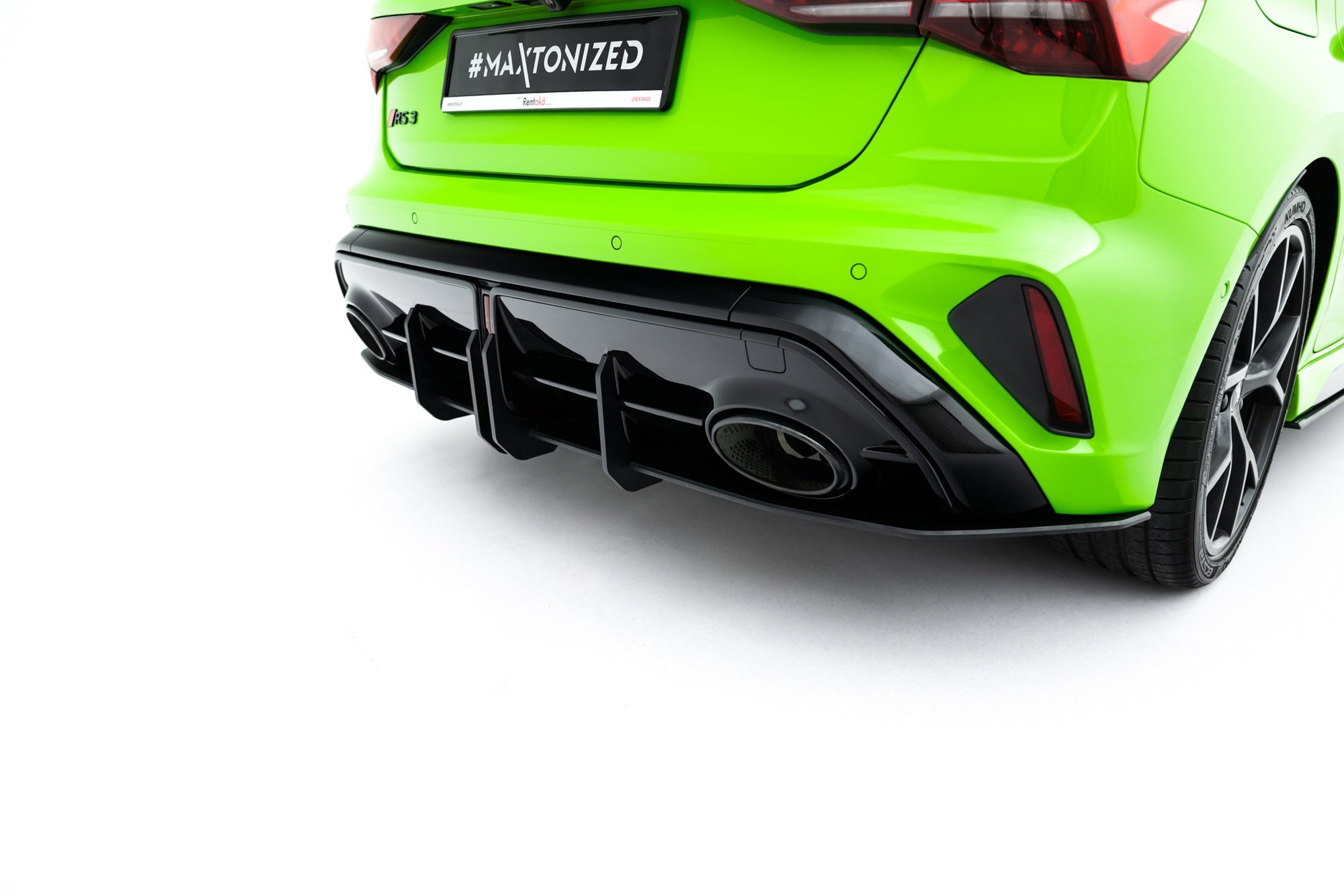 Maxton Design Street Pro Rear Diffuser para Audi RS3 Sportback 8Y Facelift - imagen 4