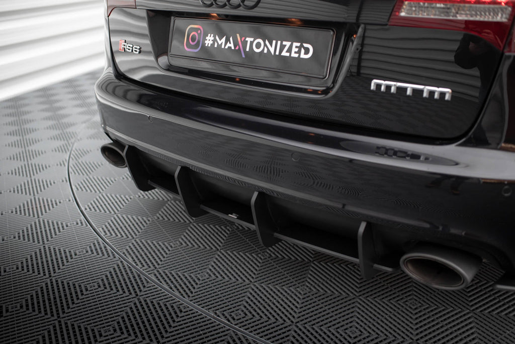 Maxton Design Street Pro Rear Diffuser para Audi RS6 Avant C6 - imagen 2