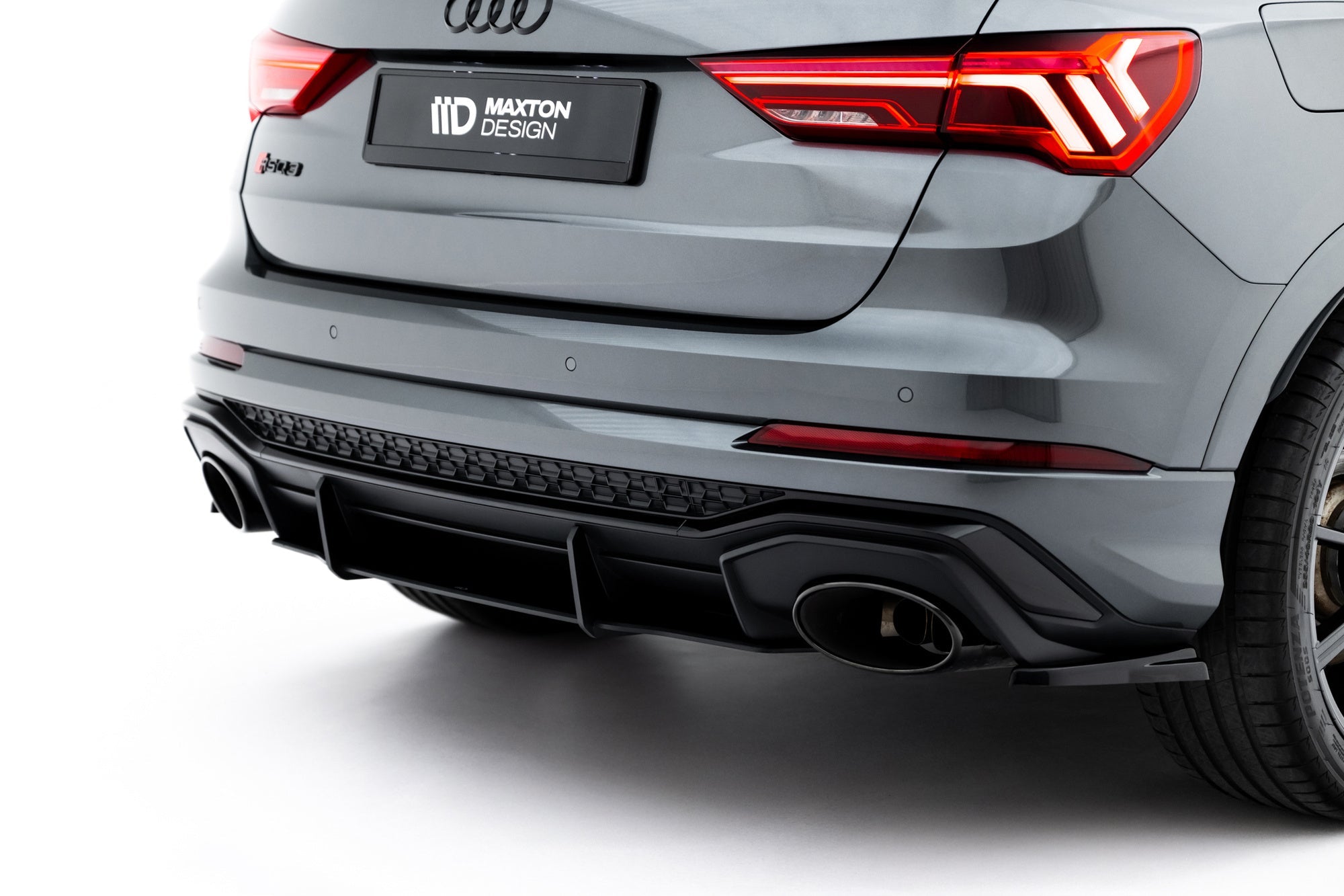 Maxton Design Street Pro Rear Diffuser para Audi RSQ3 Sportback / SUV F3 - imagen 3