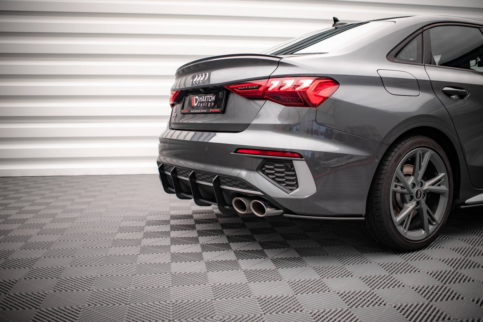 Maxton Design Street Pro Rear Diffuser para Audi S3 Sedan 8Y - imagen 2