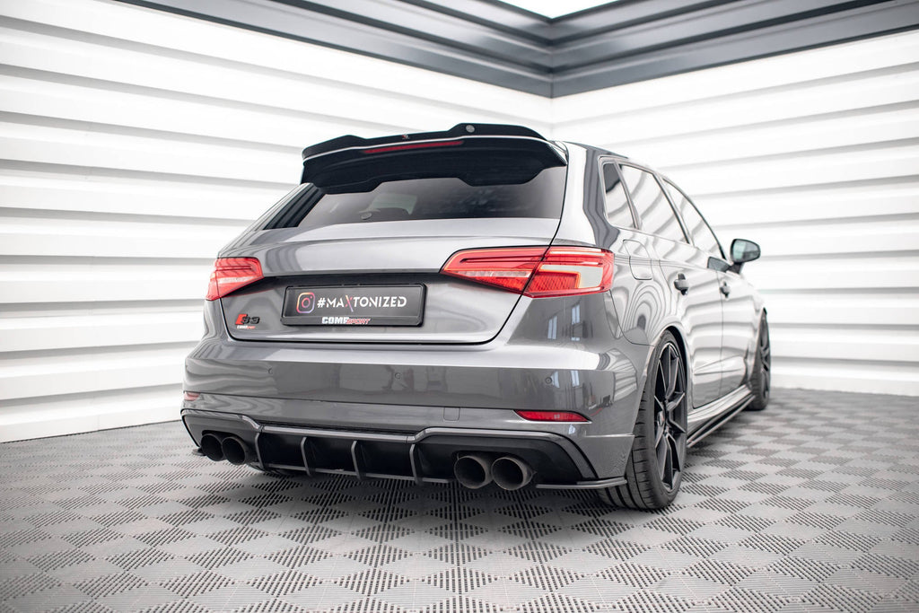 Maxton Design Street Pro Rear Diffuser para Audi S3 Sportback 8V Facelift - imagen 3