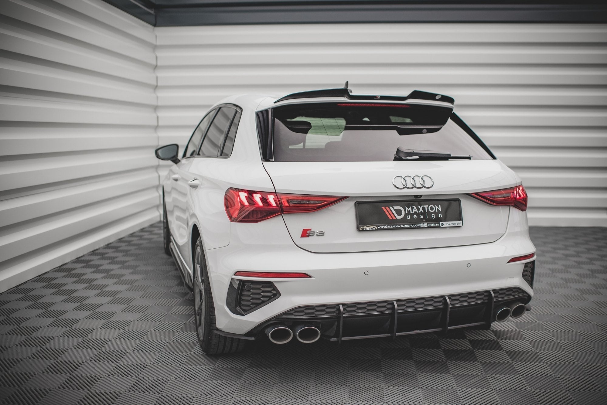 Maxton Design Street Pro Rear Diffuser para Audi S3 Sportback 8Y - imagen 3