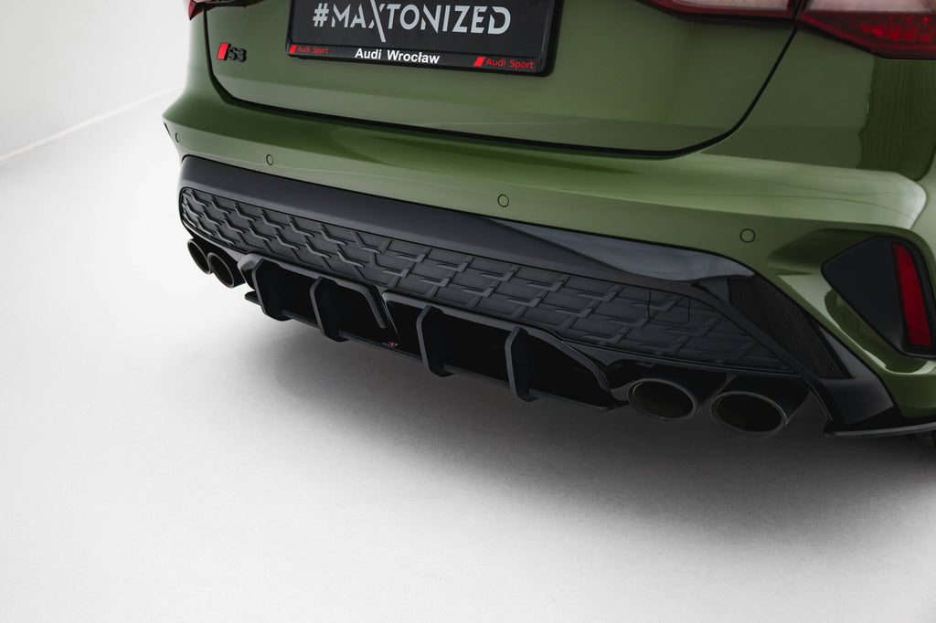 Maxton Design Street Pro Rear Diffuser para Audi S3 Sportback 8Y Facelift - imagen 3