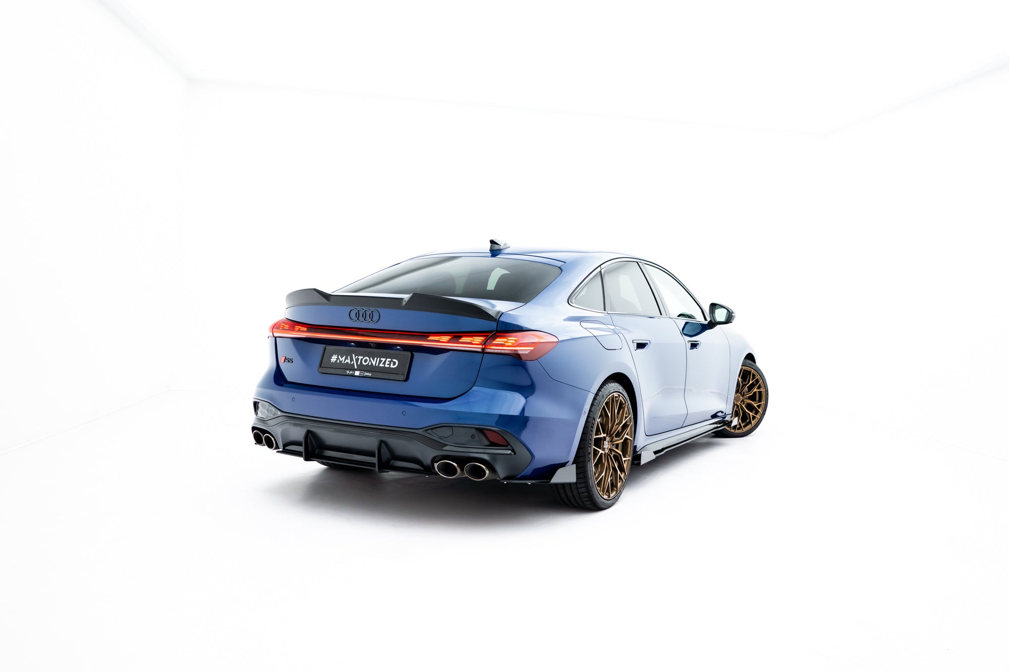 Maxton Design Street Pro Rear Diffuser para Audi S5 Sedan / Avant B10 - imagen 1