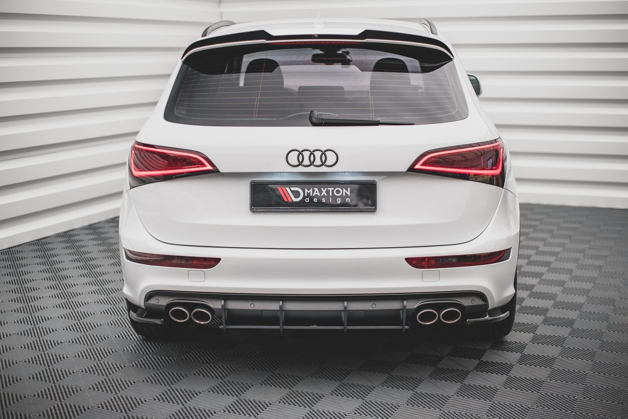 Maxton Design Street Pro Rear Diffuser para Audi SQ5 Mk1 (8R) - imagen 1