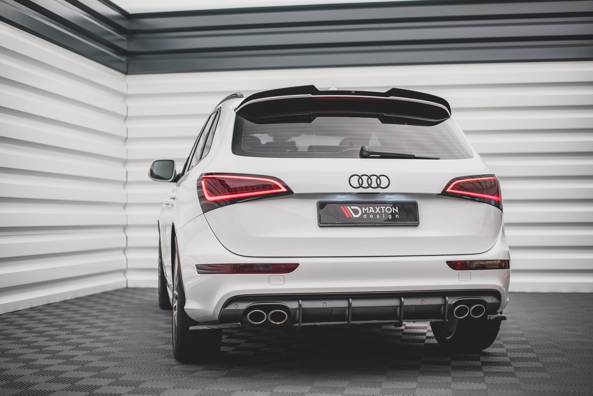 Maxton Design Street Pro Rear Diffuser para Audi SQ5 Mk1 (8R) - imagen 4