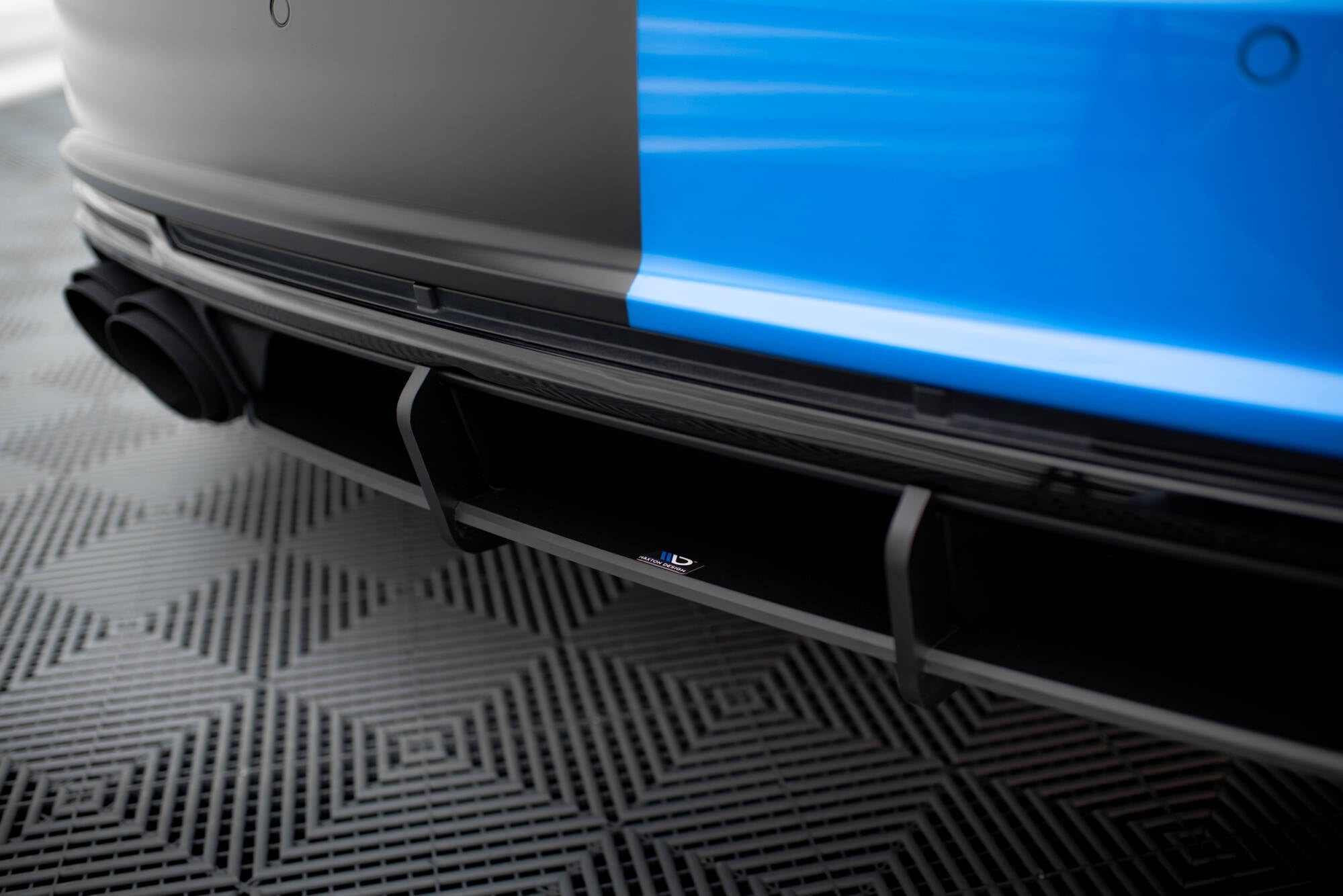 Maxton Design Street Pro Rear Diffuser para Audi TT S 8S Facelift - imagen 3