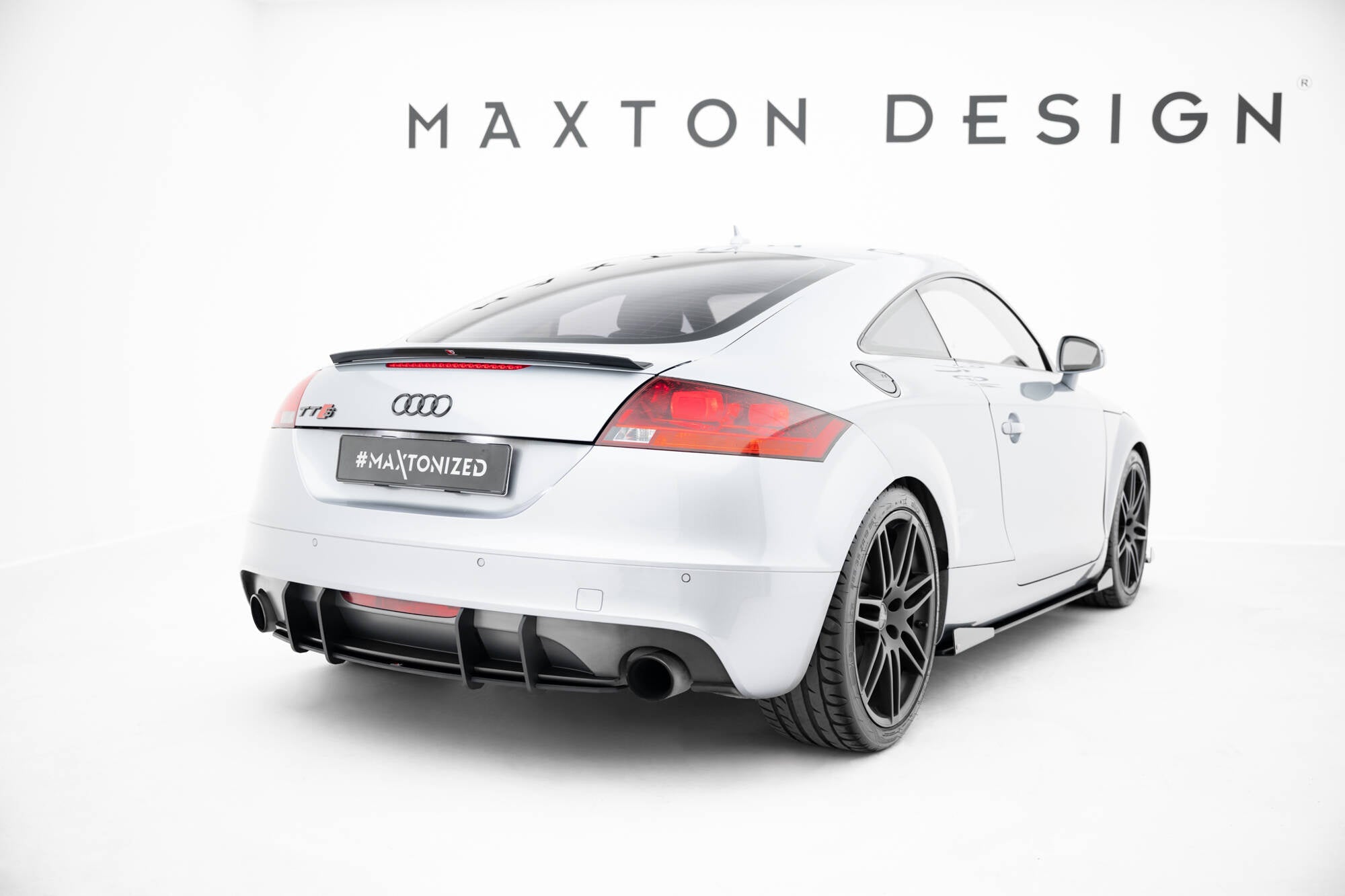 Maxton Design Street Pro Rear Diffuser para Audi TT S-Line 8J Facelift - imagen 1