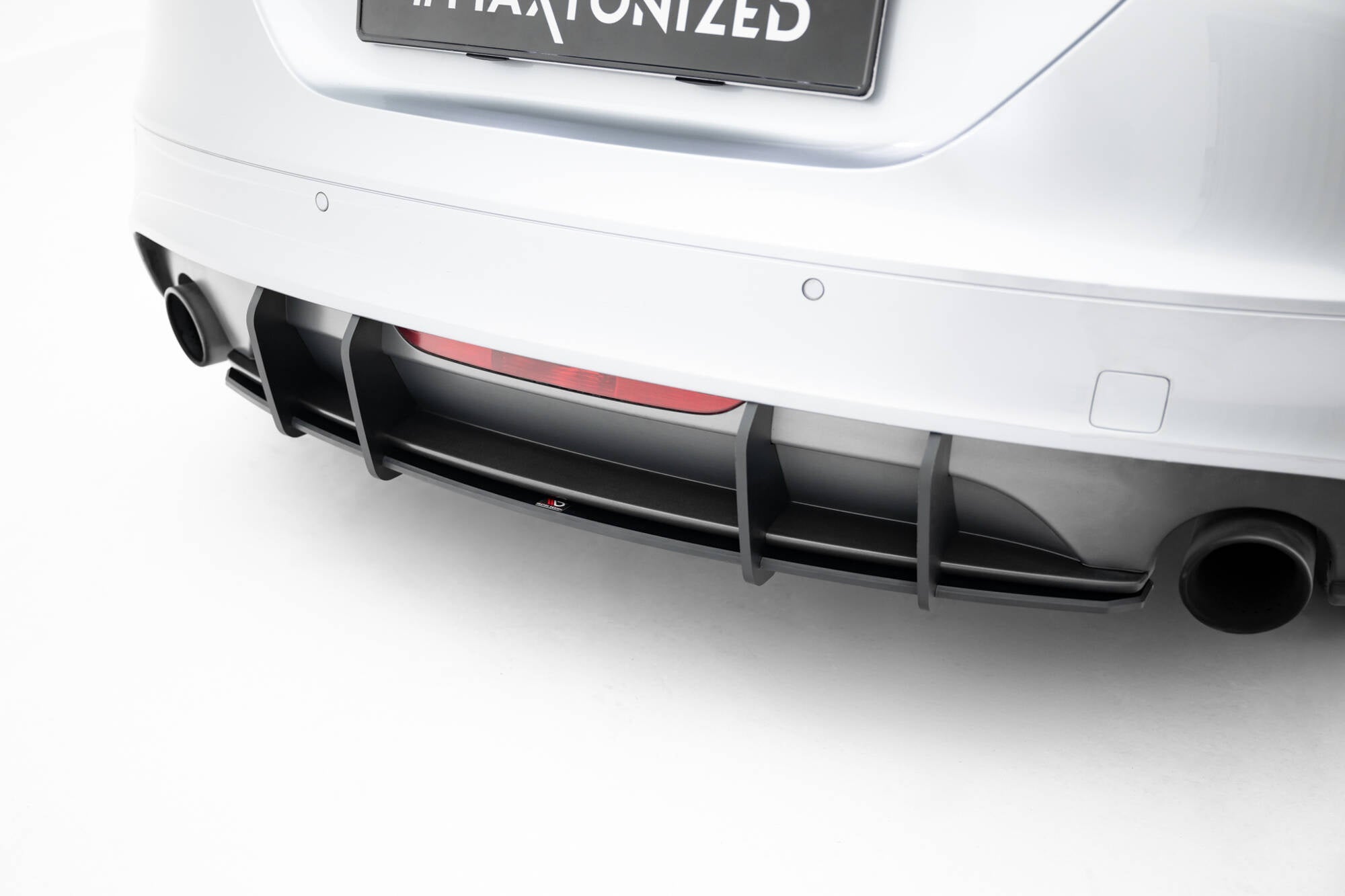 Maxton Design Street Pro Rear Diffuser para Audi TT S-Line 8J Facelift - imagen 3