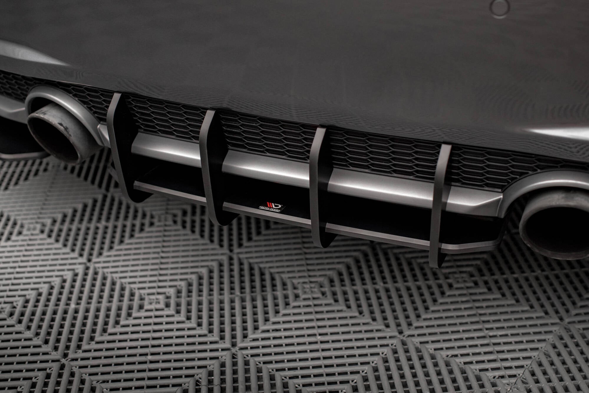 Maxton Design Street Pro Rear Diffuser para Audi TT S-Line 8S - imagen 2