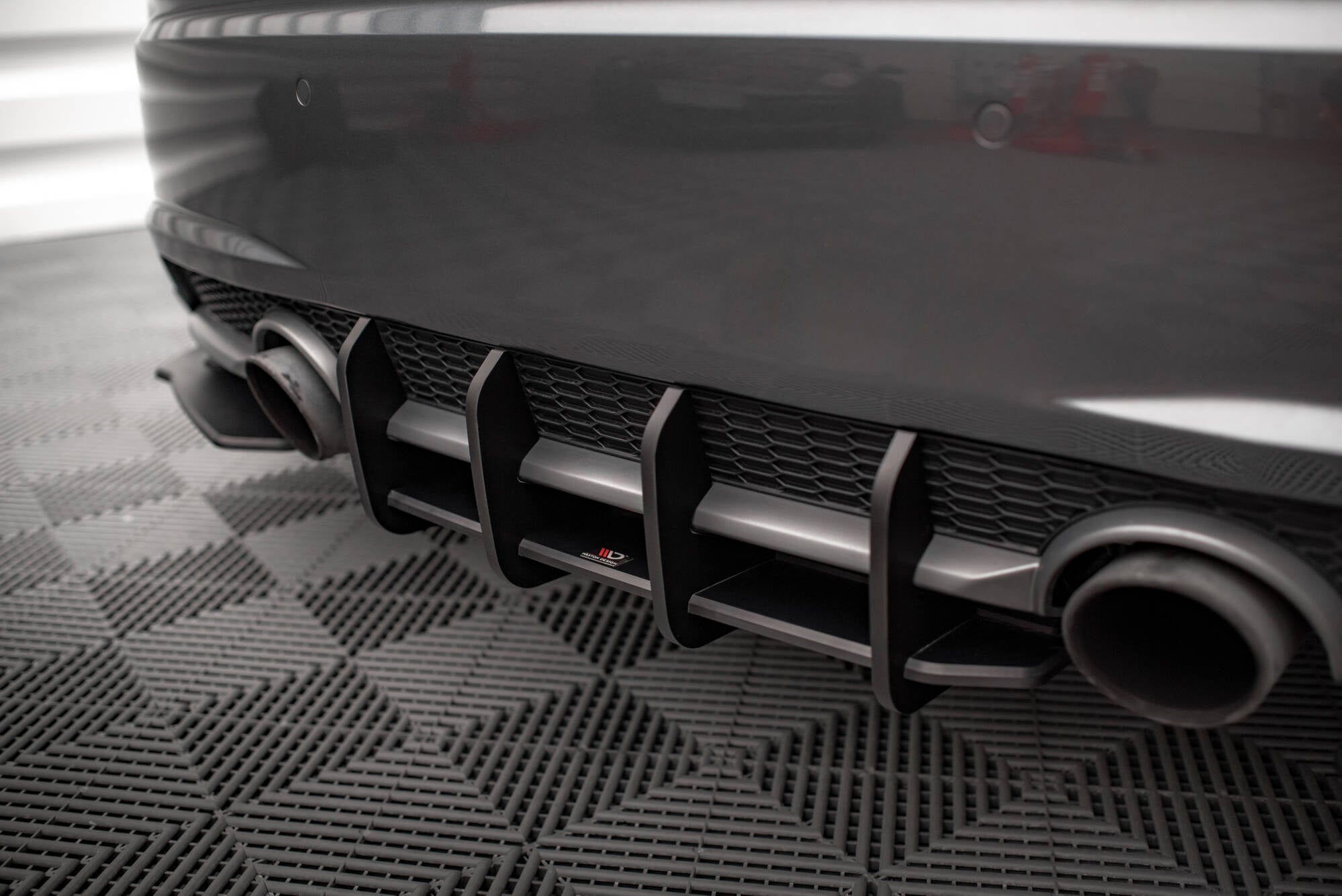Maxton Design Street Pro Rear Diffuser para Audi TT S-Line 8S - imagen 3