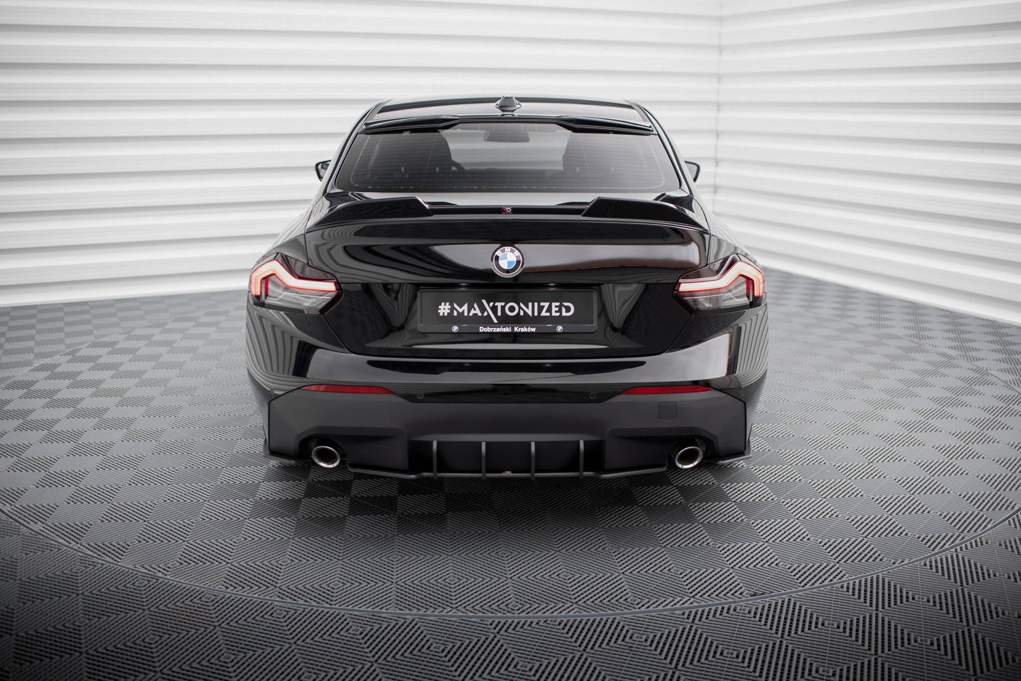 Maxton Design Street Pro Rear Diffuser para BMW 2 Coupe G42 - imagen 3