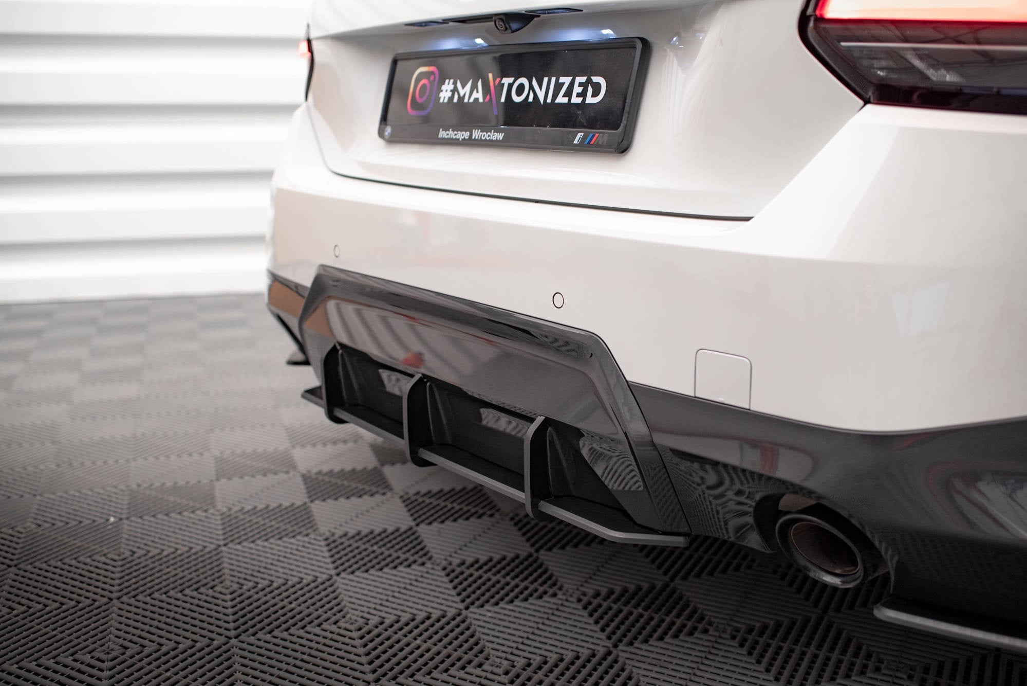Maxton Design Street Pro Rear Diffuser para BMW 2 Coupe M-Pack G42 - imagen 2