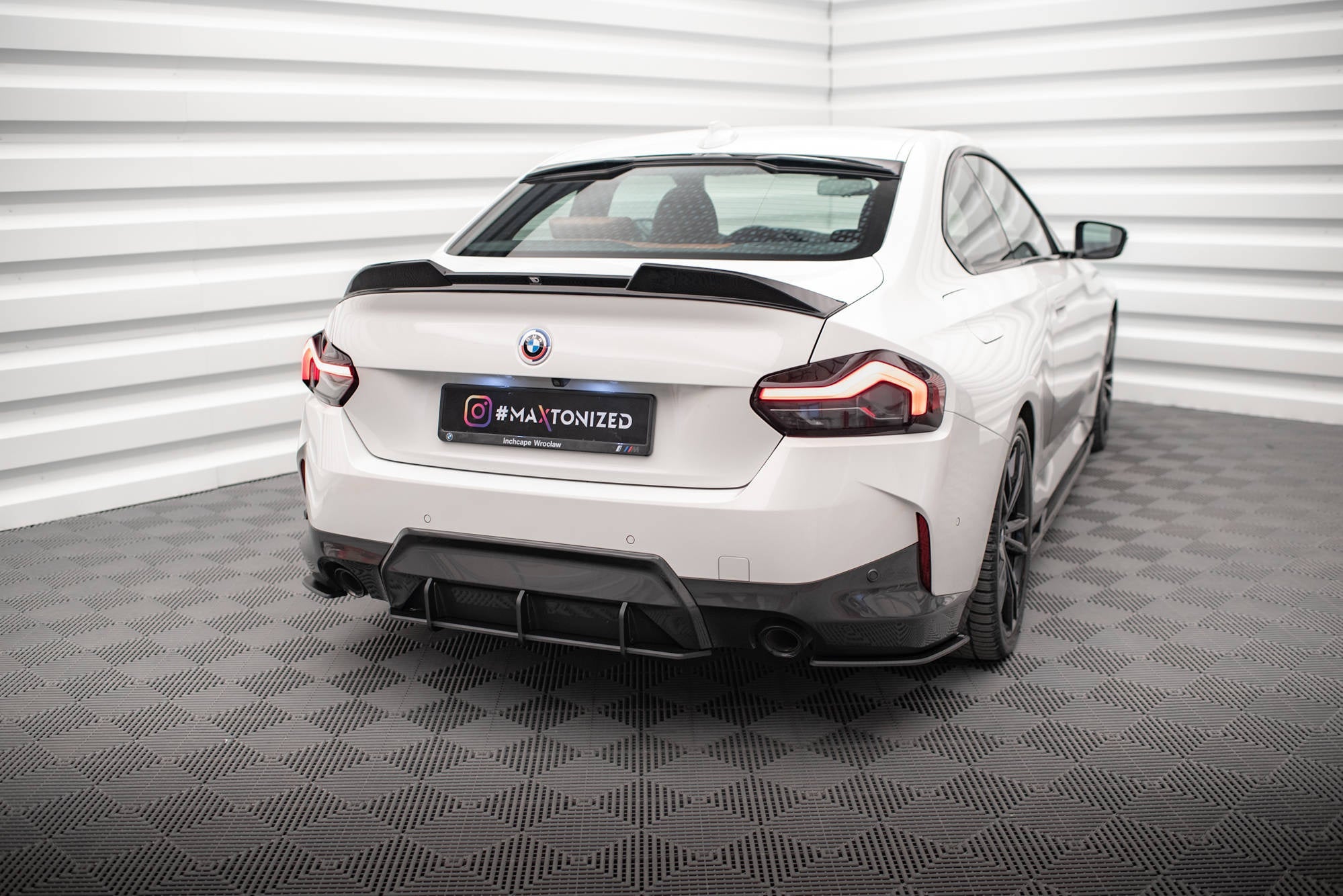 Maxton Design Street Pro Rear Diffuser para BMW 2 Coupe M-Pack G42 - imagen 3