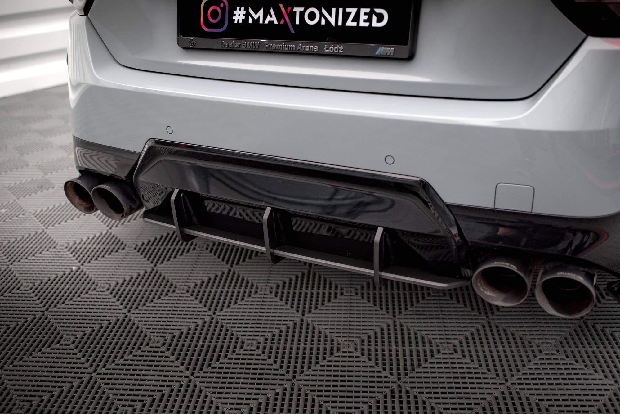 Maxton Design Street Pro Rear Diffuser para BMW 2 Coupe M240i G42 - imagen 2