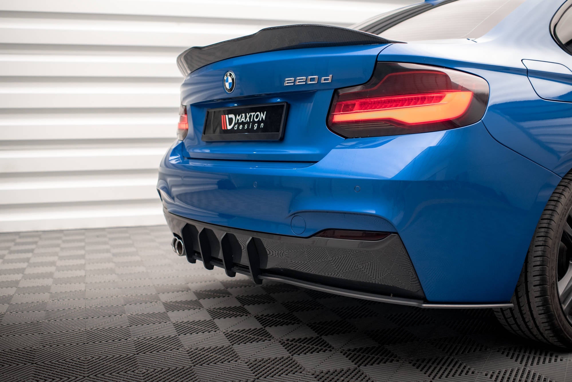 Maxton Design Street Pro Rear Diffuser para BMW 2 M-Pack F22 - imagen 2