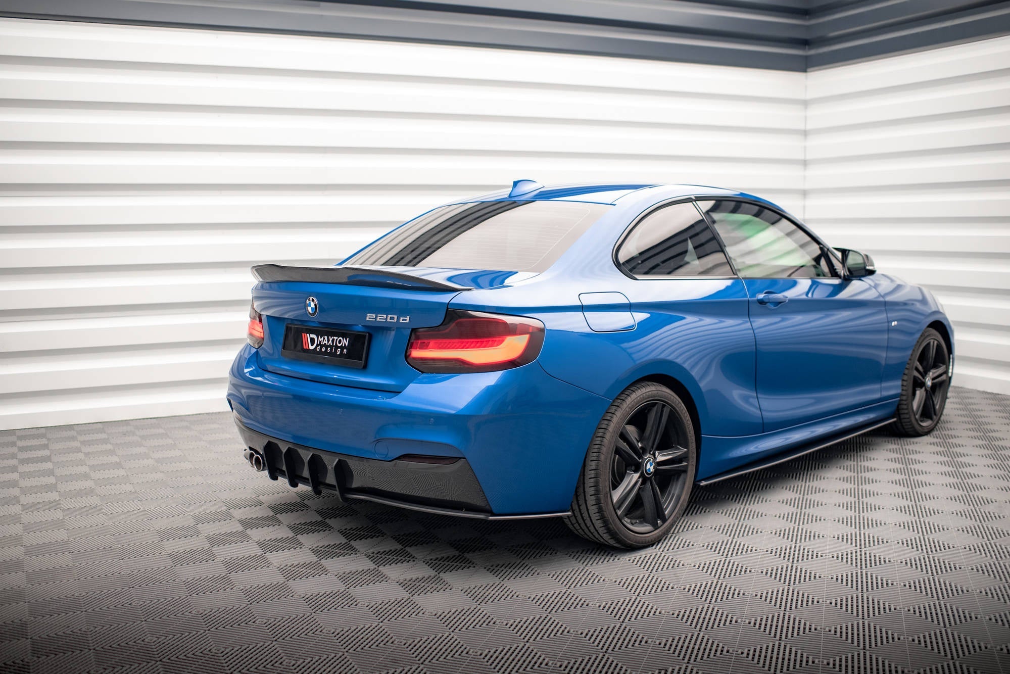 Maxton Design Street Pro Rear Diffuser para BMW 2 M-Pack F22 - imagen 3