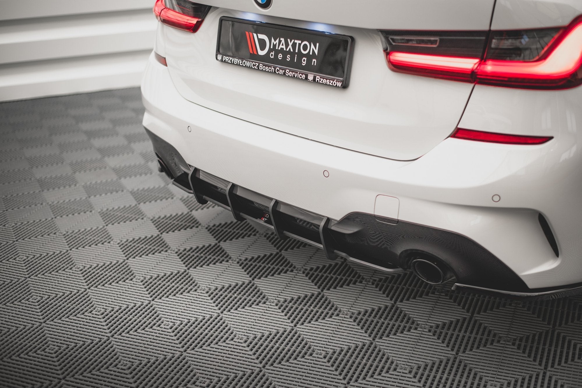 Maxton Design Street Pro Rear Diffuser para BMW 3 G20 / G21 M-Pack - imagen 1