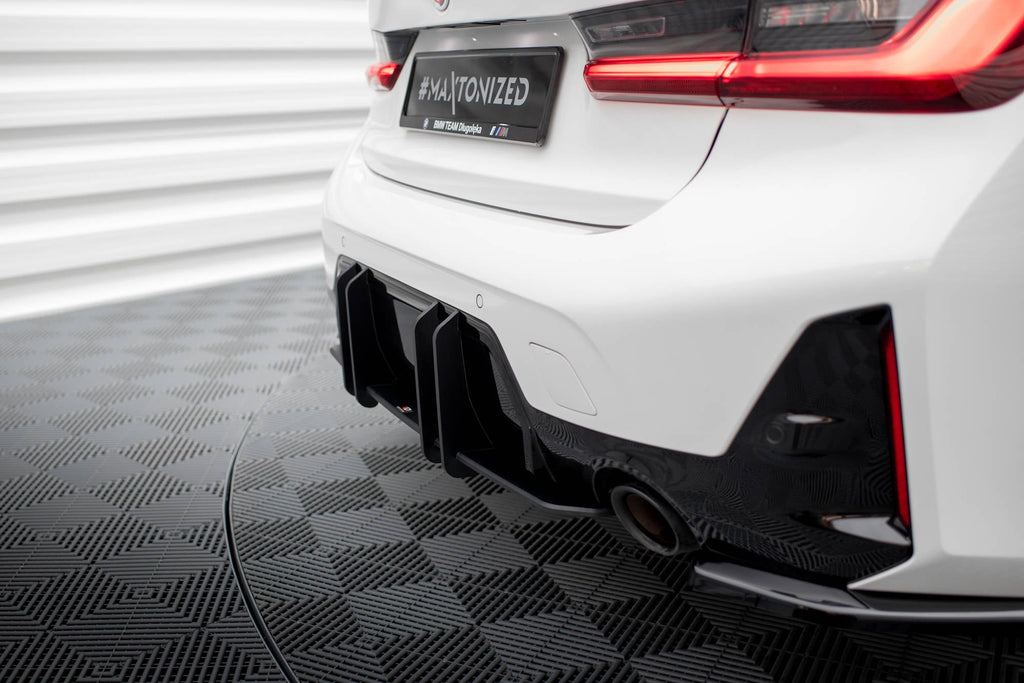 Maxton Design Street Pro Rear Diffuser para BMW 3 M-Pack G20 / G21 Facelift - imagen 4