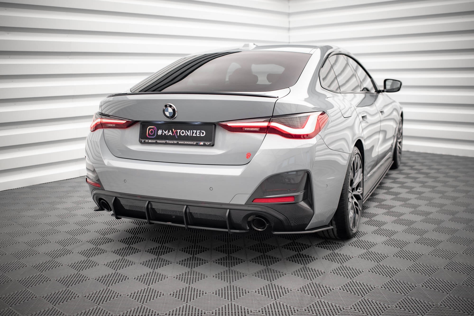 Maxton Design Street Pro Rear Diffuser para BMW 4 Gran Coupe M-Pack G26 - imagen 1
